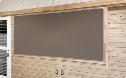 学校格技場・掲示板